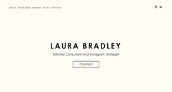 Desktop Screenshot of laura-bradley.com